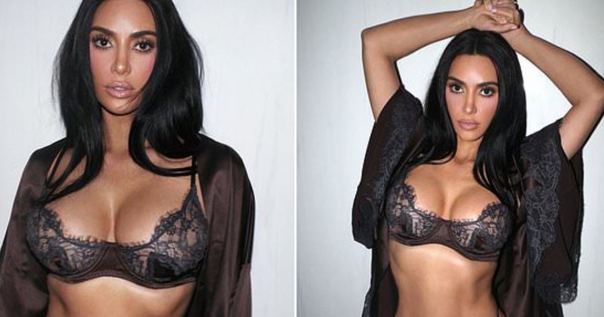 “A Mother of Four Should Know Better”- Kim Kardashian flaunts her